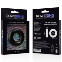 POWERING - SUPER FLEXIBLER UND WIDERSTANDSFÄHIGER PENISRING 4,5 CM SCHWARZ 11 