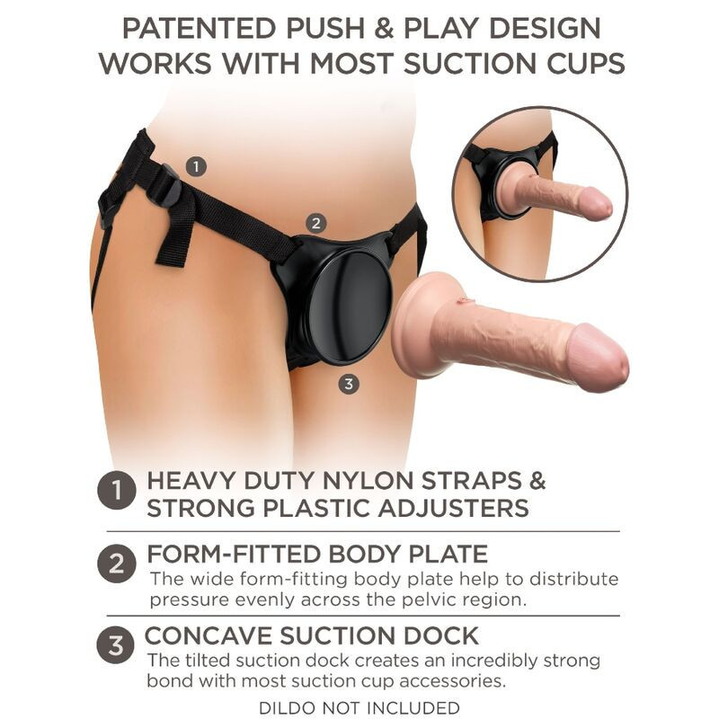 KING COCK - ELITE ADJUSTABLE HARNESS FOR BEGINNERS 6 