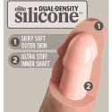 KING COCK - ELITE KIT IMBRACATURA REGOLABILE DELUXE ANELLO CON TESTICOLI E DILDO 20.3 CM 12 