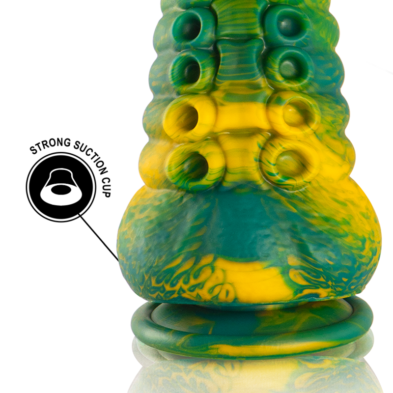 EPIC - CETUS GREEN TENTACLE DILDO SMALL SIZE 6 