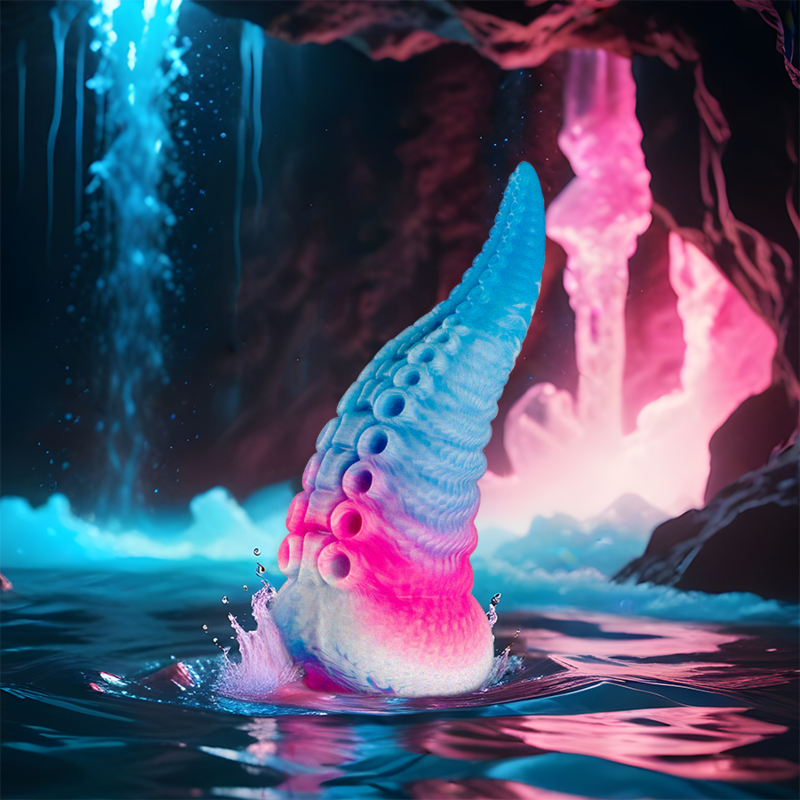 EPIC - PHORCYS BLUE TENTACLE DILDO BIG SIZE 8 