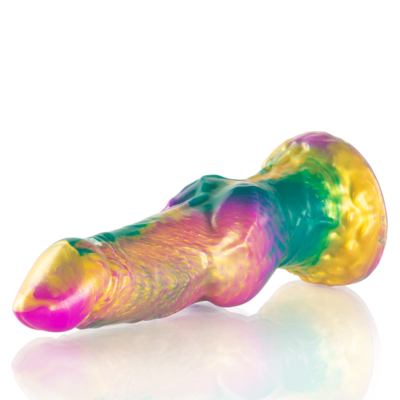 EPIC - DILDO IRIS CON TESTICOLI ARCOBALENO DI PIACERE 5 