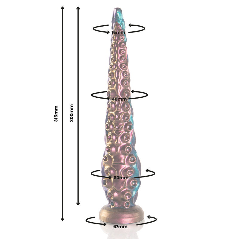 EPIC - CHARYBDIS FEINER TENTAKEL-DILDO, GROSSE GRÖSSE 2 