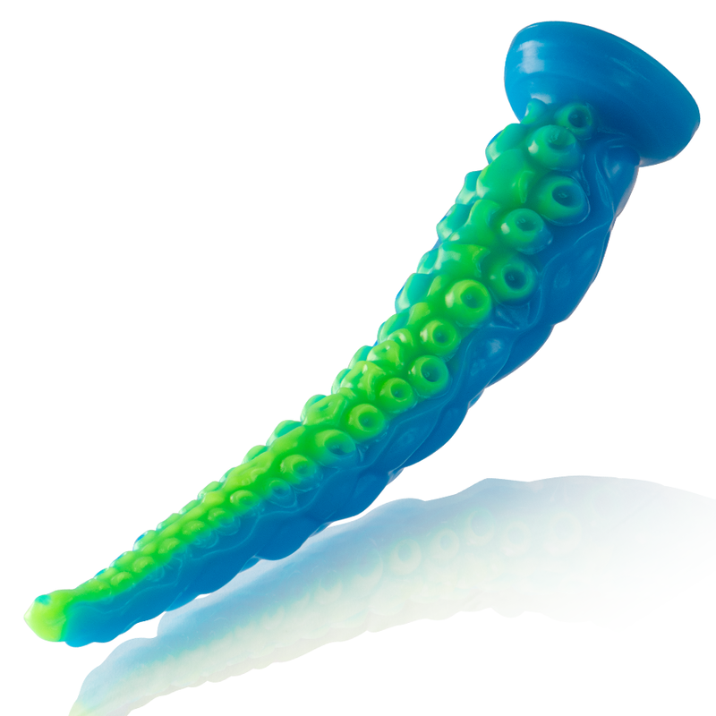 EPIC - DILDO FLUORESCENTE CON TENTACOLI SOTTILI DI SCYLLA DIMENSIONI GRANDI 3 