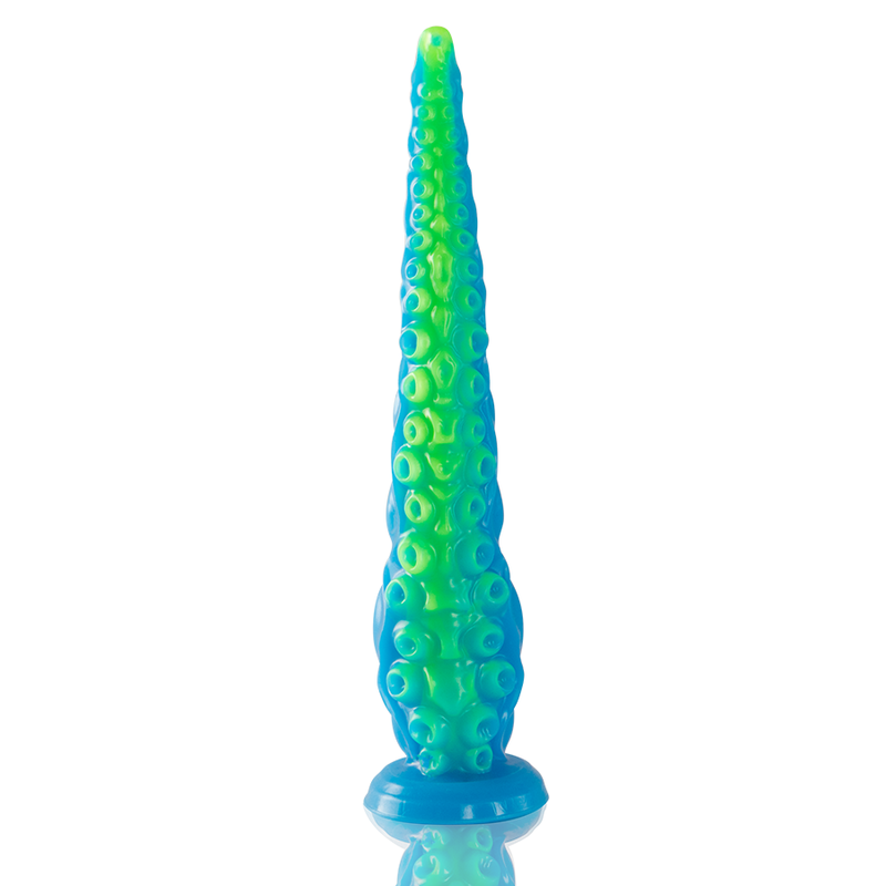 EPIC - DILDO FLUORESCENTE CON TENTACOLI SOTTILI DI SCYLLA DIMENSIONI GRANDI 4 