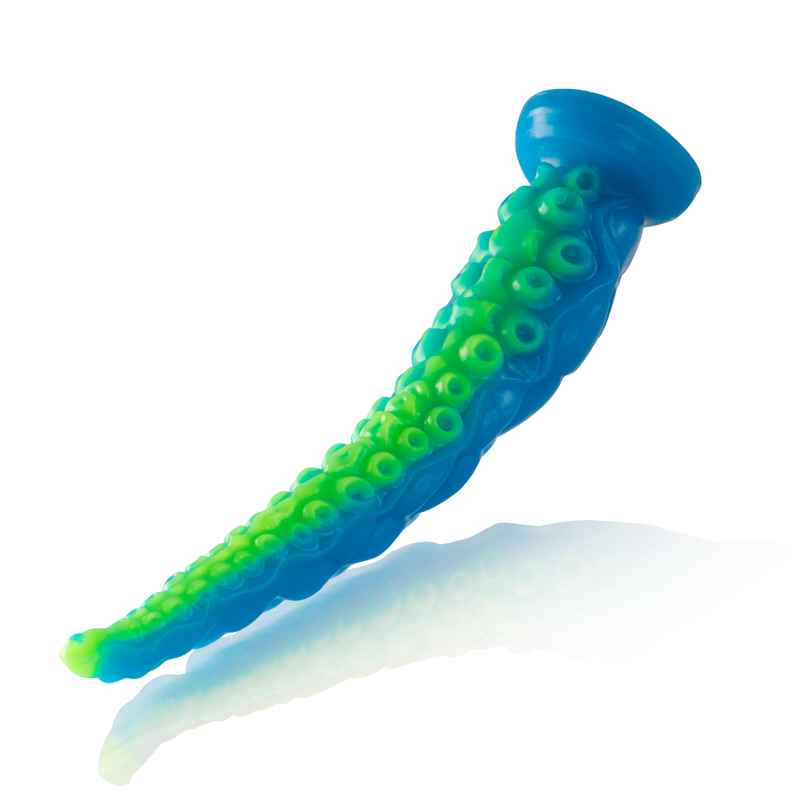 EPIC - DILDO FLUORESCENTE CON TENTACOLI SOTTILI DI SCYLLA TAGLIA PICCOLA 3 