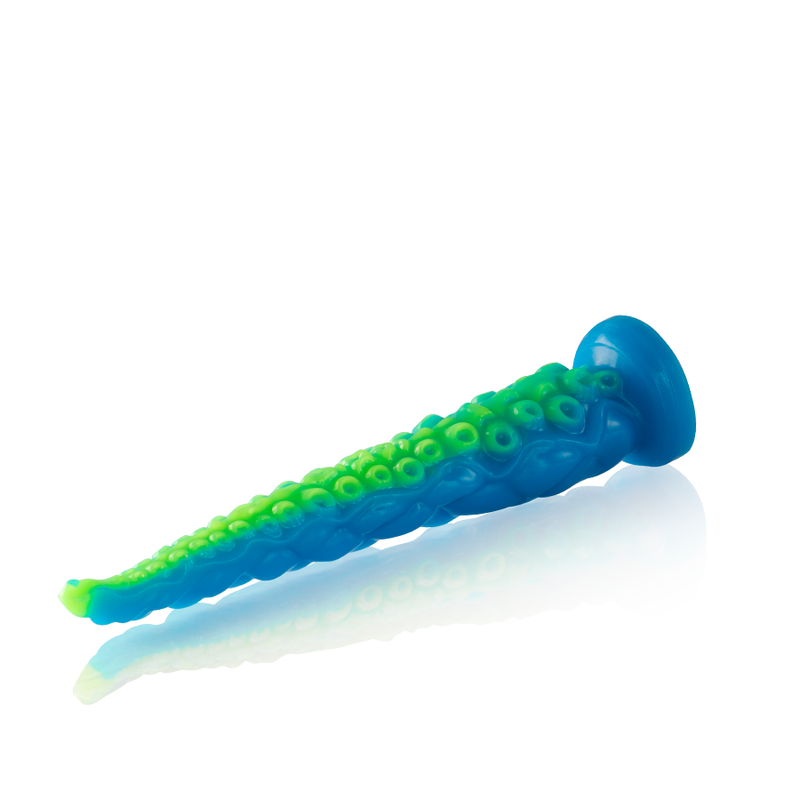 EPIC - DILDO FLUORESCENTE CON TENTACOLI SOTTILI DI SCYLLA TAGLIA PICCOLA 5 