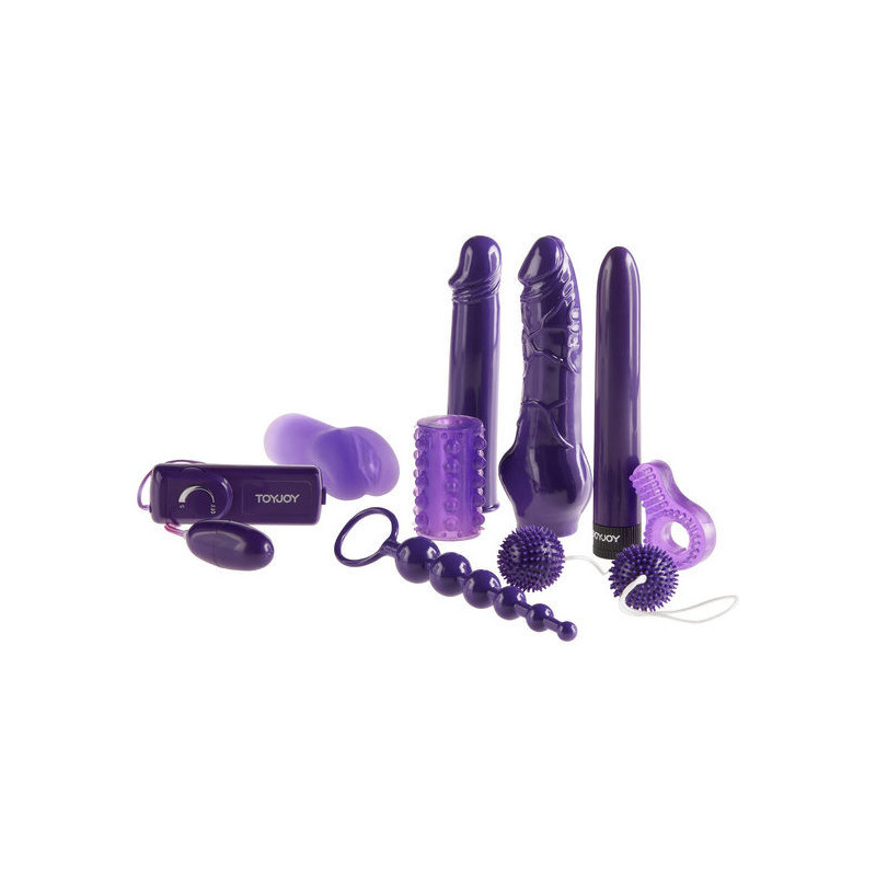 TOYJOY - JUST FOR YOU MEGA PURPLE SEX TOY KIT 1 