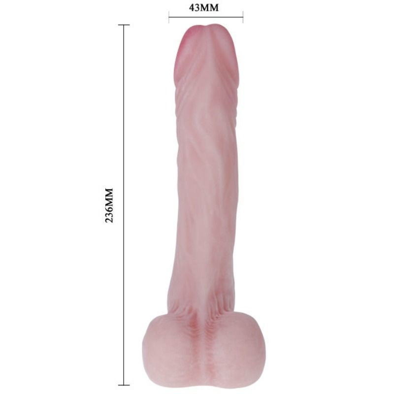 BAILE - NATURAL REALISTIC COCK DILDO 3 