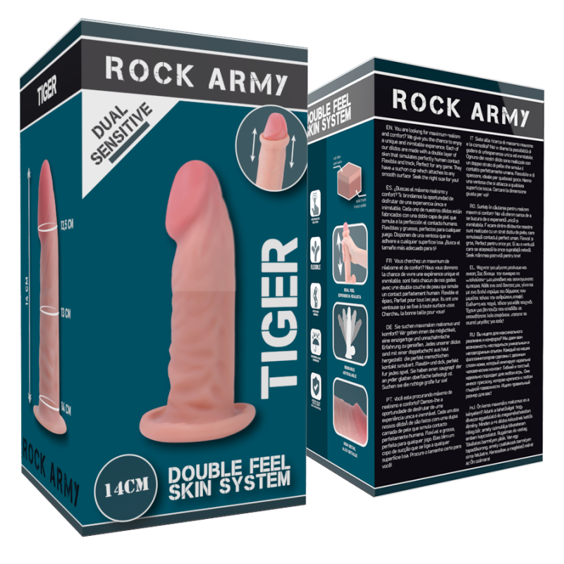 ROCKARMY - DUAL DENSITY TIGER 14 CM -O- 4.46 CM 7 