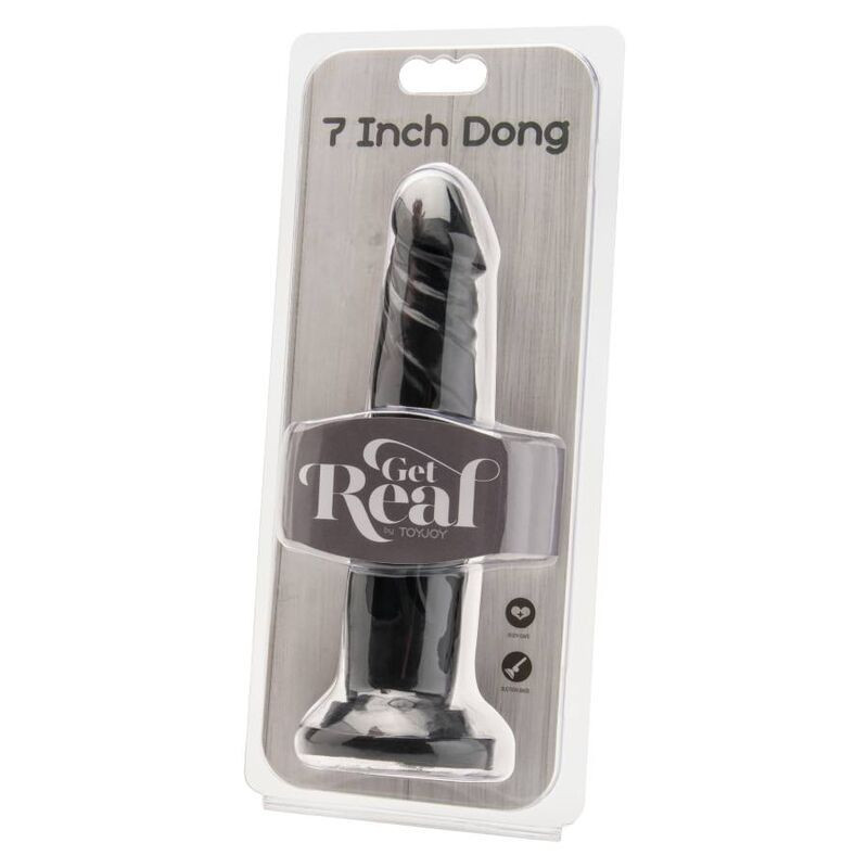 GET REAL - DONG 18 CM SCHWARZ 1 