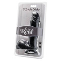 GET REAL - GODE 18 CM AVEC BOULES NOIR 1 