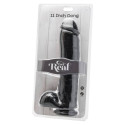 GET REAL - DILDO 28 CM CON SFERE NERO 1 