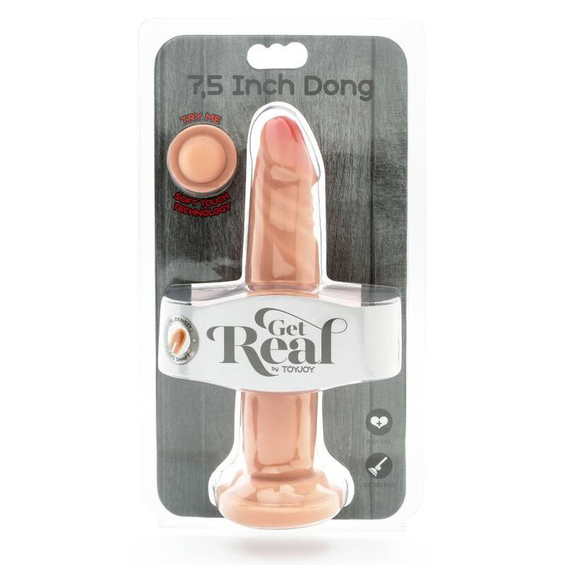 GET REAL - DUAL DENSITY DONG 19 CM HAUT 2 