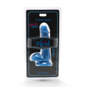 GET REAL - GODE HAPPY DICKS 12 CM BALLES BLEU 1 