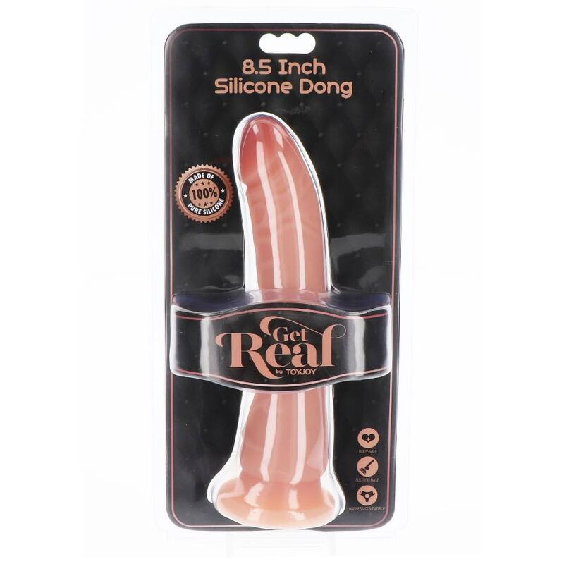 GET REAL - DONG IN SILICONE 21 CM PELLE 2 