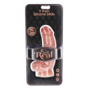 GET REAL - GODE EN SILICONE 18 CM AVEC BALLES PEAU 3 