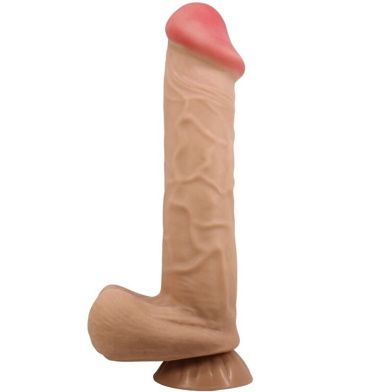 PRETTY LOVE - DILDO REALISTICO SLIDING SKIN SERIES CON VENTOSA SCORREVOLE DELLA PELLE FLESH 26 CM 2 