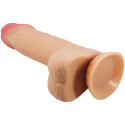 PRETTY LOVE - SLIDING SKIN SERIES REALISTIC DILDO WITH SLIDING SKIN SUCTION CUP 20.6 CM 2 