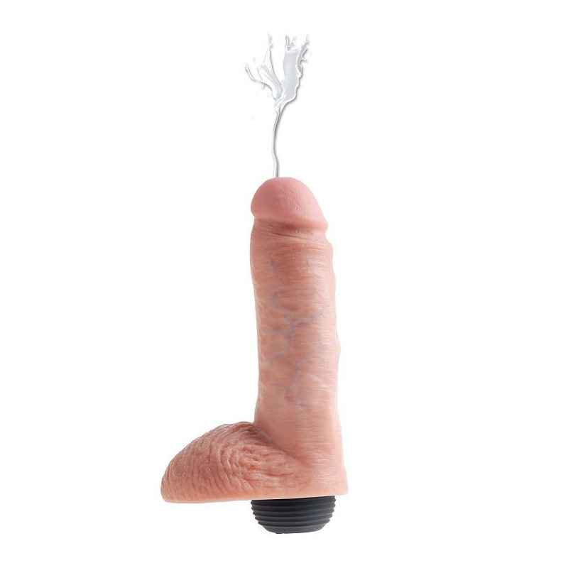 KING COCK - PÉNIS ÉJACULATEUR NATUREL RÉALISTE 20.32 CM 2 