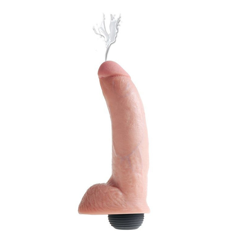 KING COCK - PENE EIACOLATORE NATURALE REALISTICO 22.86 CM 4 