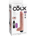 KING COCK - PENE EIACOLATORE NATURALE REALISTICO 25.40 CM 3 