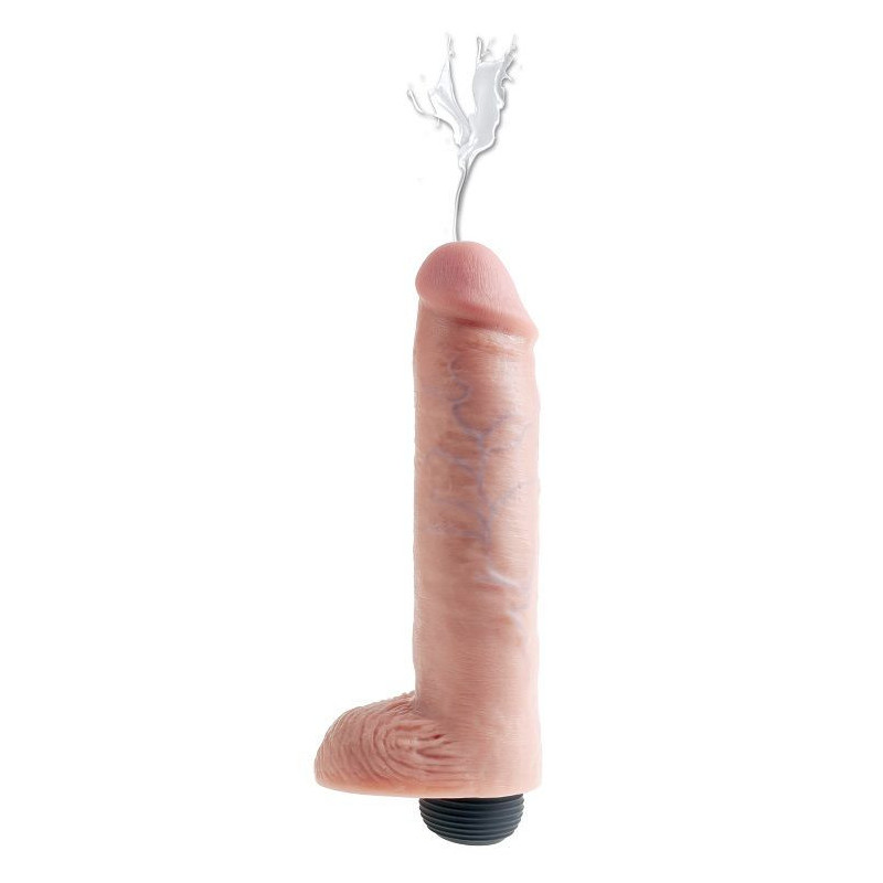 KING COCK - PÉNIS ÉJACULATEUR NATUREL RÉALISTE 25.40 CM 4 