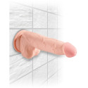 KING COCK - DILDO TRIPLA DENSIT 19 CM 3 