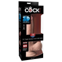 KING COCK - DILDO TRIPLA DENSIT 19 CM 6 