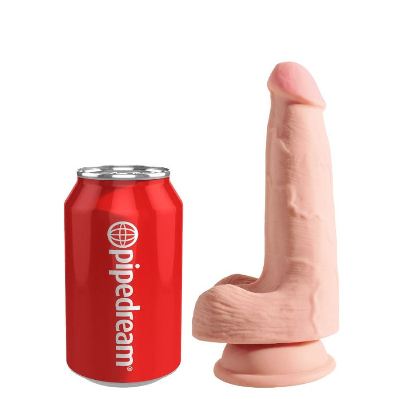 KING COCK - TRIPLE DENSITY DILDO 13 CM MIT HODEN 1 