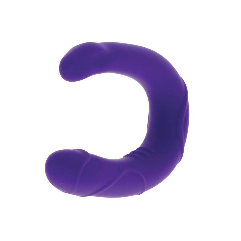 GET REAL - VOGUE MINI DOUBLE DONG PURPLE 2 