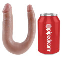 KING COCK - U-SHAPED SMALL DOUBLE TROUBLE FLESH 12.7 CM 3 