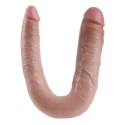 KING COCK - GODE DOUBLE PÉNÉTRATION 17.8 CM NATUREL 4 