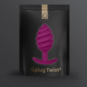 G-VIBE - GPLUG TWIST 2 PURPLE ANAL PLUG 3 