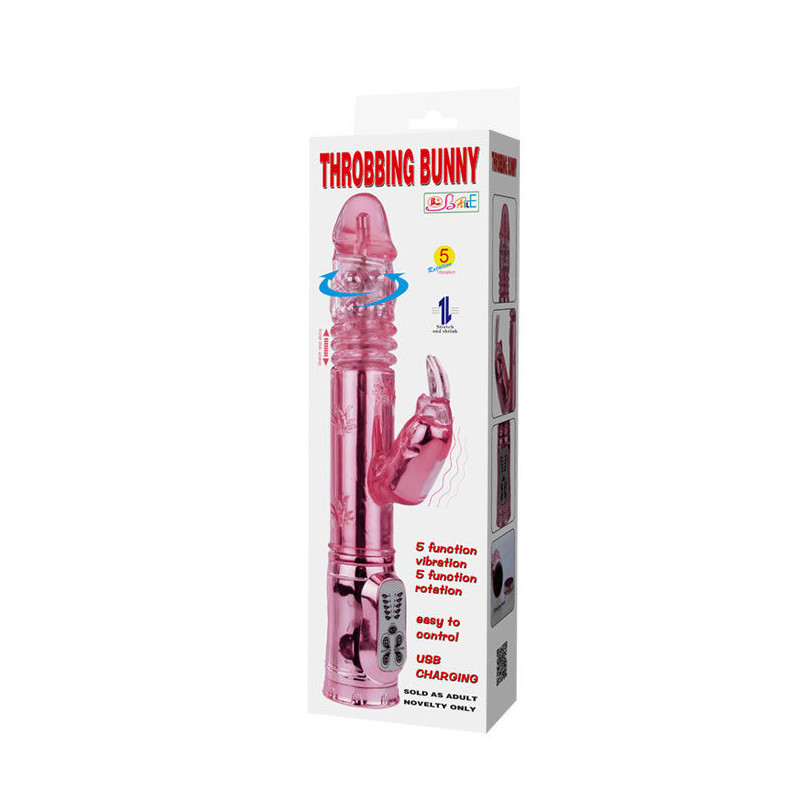 BAILE - ROTATEUR RAMPANT ROSE THROBBING BUNNY 10 