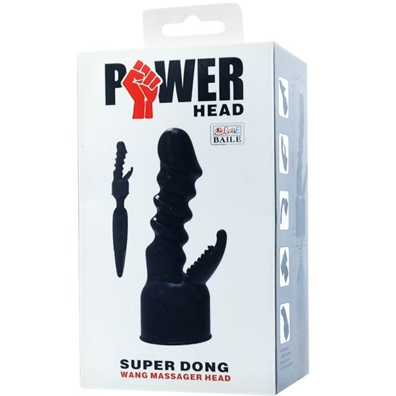 BAILE - TÊTE INTERCHANGEABLE POWER HEAD POUR LA STIMULATION INTERNE ET DU CLITORIS 5 