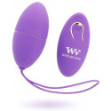 WOMANVIBE - ALSAN EGG REMOTE CONTROL BLACK SILICONE PURPLE 1 