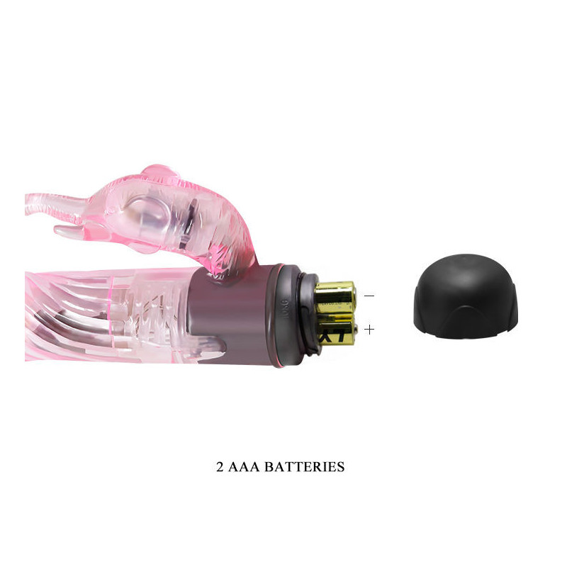 BAILE - GIVE YOU A KIND OF LOVER VIBRATOR WITH PINK RABBIT 10 MODES 5 