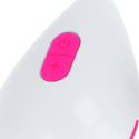 OHMAMA - TEXTURED VIBRATING EGG 10 MODES PINK AND WHITE 3 