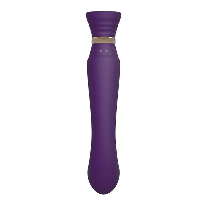 ZALO - ENSEMBLE QUEEN PULSE WAVE CLIT STIM VIOLET 8 