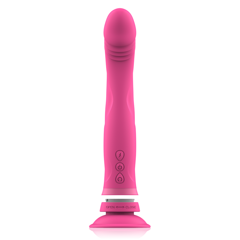 INTENSE - DILDO VIBRATORE IN SILICONE ROSA MICHELANGELO 3 