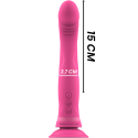 INTENSE - DILDO VIBRATORE IN SILICONE ROSA MICHELANGELO 4 