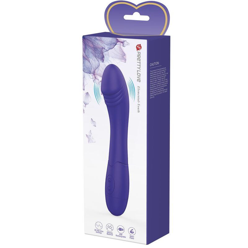 PRETTY LOVE - DILDO VIOLETTO VIOLETTO ELEMENTAL YOUTH 7 