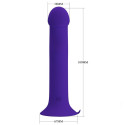 PRETTY LOVE - DILDO VIBRANTE MURRAY YOUTH E VIOLETTO RICARICABILE 3 