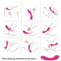 ARMONY - DILDO VIBRATORE G-SPOT IN SILICONE FUCSIA 1 