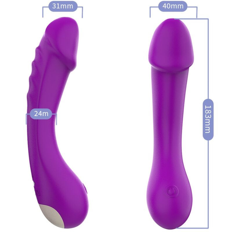 ARMONY - DILDO VIBRATOR G-SPOT SILIKON LILA 2 