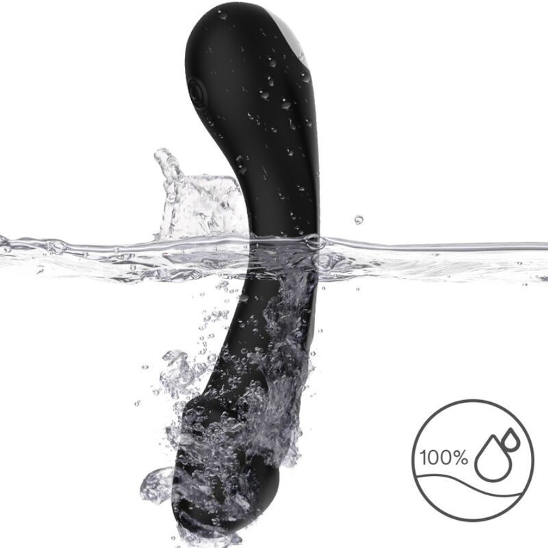 ARMONY - GODE VIBRATEUR POINT G SILICONE NOIR 3 