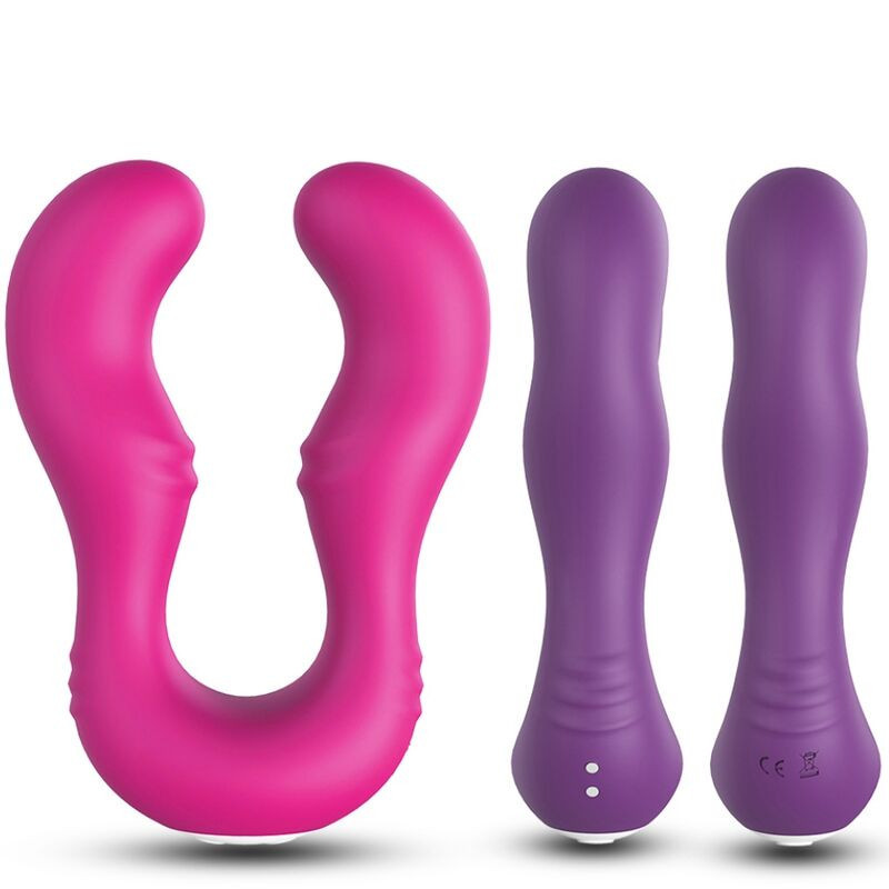 ARMONY - VIBRATEUR SERAPH DOUBLE TÉLÉCOMMANDE FUCHSIA 4 