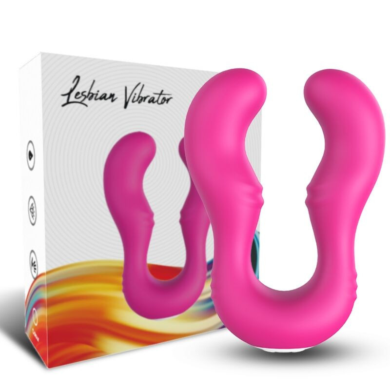 ARMONY - VIBRATEUR SERAPH DOUBLE TÉLÉCOMMANDE FUCHSIA 5 