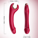 ARMONY - VIBRATEUR & ROTATEUR PRINCE DILDO ROUGE 2 